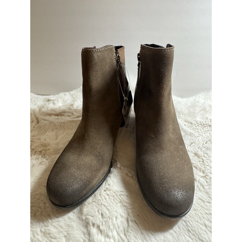 ROAN By Bed|Stu Lina Boots Booties Women 8 Brown Leather Suede New Distressed